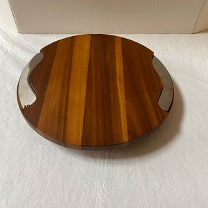 Nambe cheese try w/ cultlery